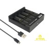 XTAR - MC4 Micro USB Li-Ion Ladegerät