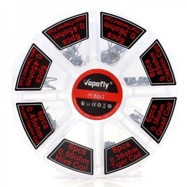 VAPEFLY - 8 in 1 Coi...