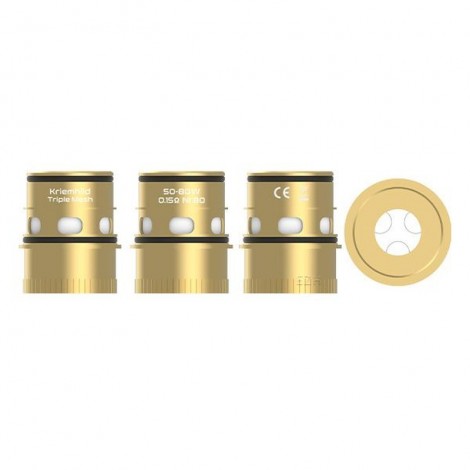VAPEFLY - 3er Pack Kriemhild Triple Mesh Coils Gold Version