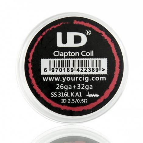 UD - 10er Box Prebuilt Clapton Coils