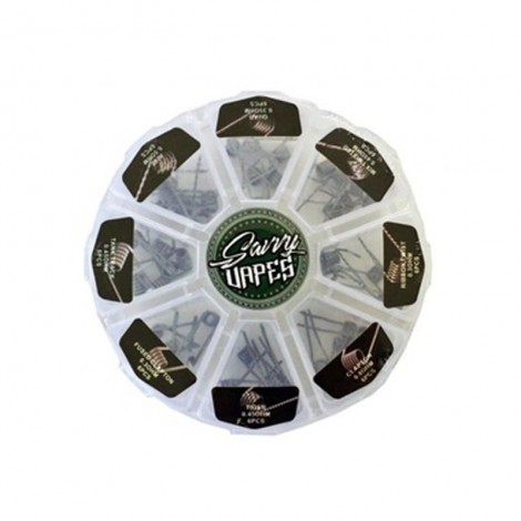 SAVVY VAPES - 8 in 1 Coil Box