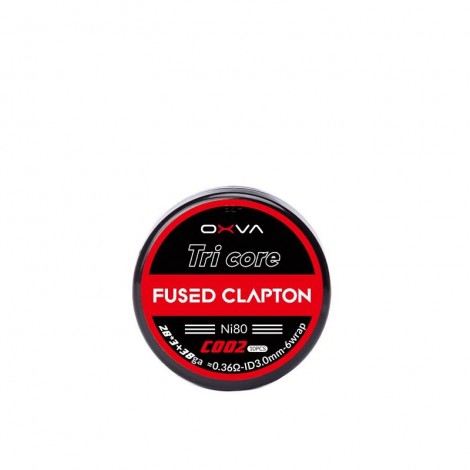 OXVA - Prebuilt NI80 Tri-Core Fused Clapton Coils