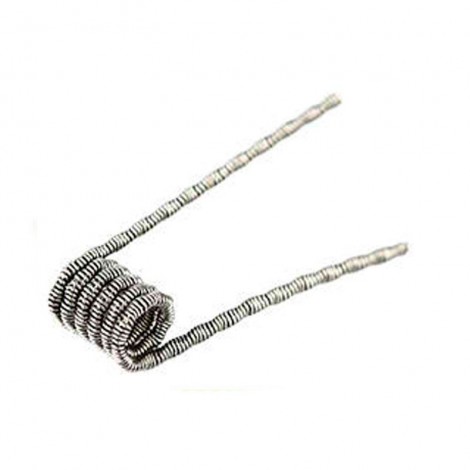 GEEK VAPE - 5er Pack Prebuilt Clapton Coil (Kanthal A1, 28GA*2/Twisted + 32GA) 0.9 Ohm