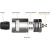 GEEK VAPE - Tsunami 24 glass window RDA Tröpfelverdampfer