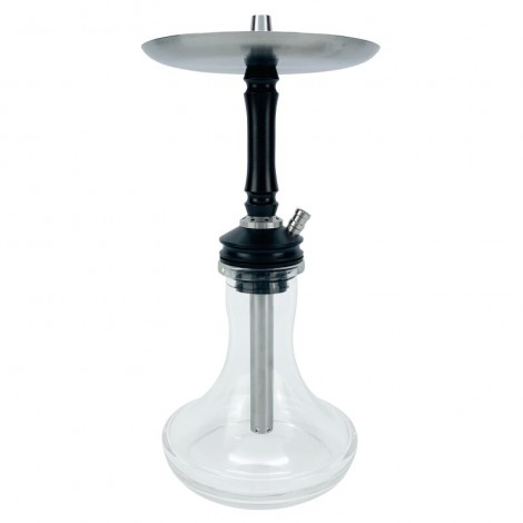 MOZE - Breeze Clear Premium Shisha Set Black