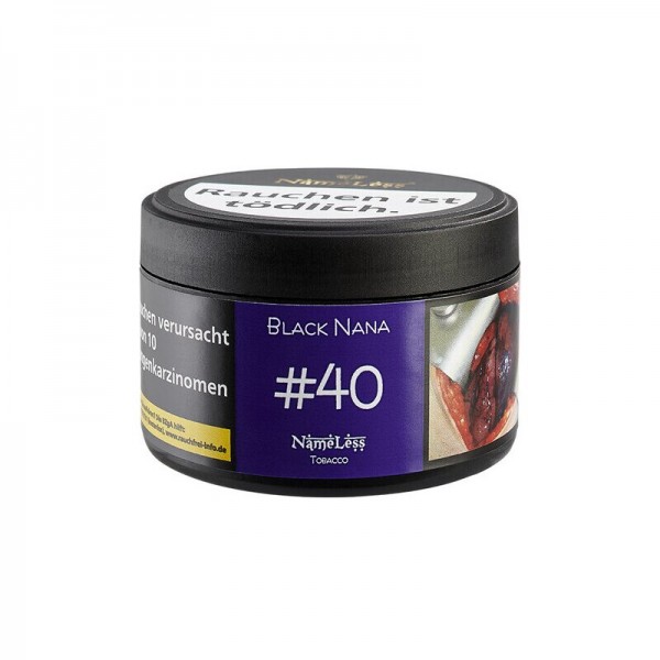 NAMELESS - #40 Black...