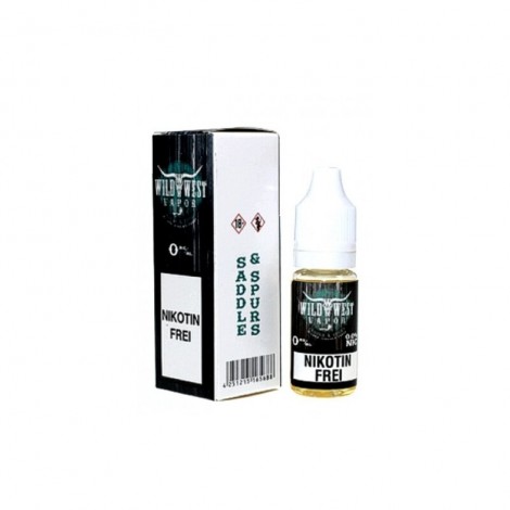 WILD WEST VAPOR - Saddle & Spurs Virginia Tabak 10ml Liquid mit Steuerzeichen