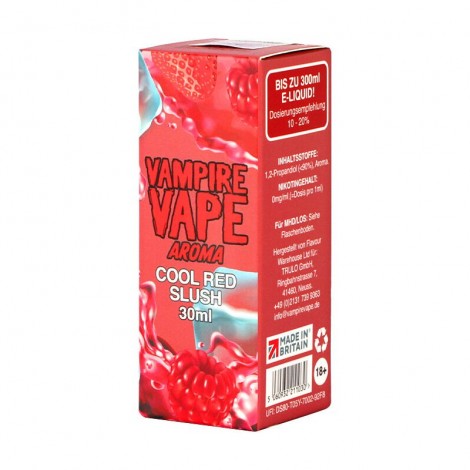 VAMPIRE VAPE - Cool Red Slush Aroma mit Steuerzeichen