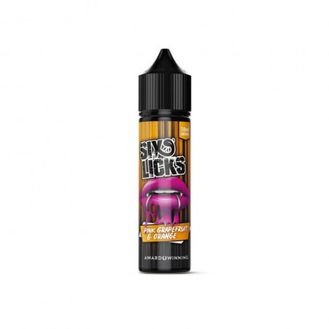 SIX LICKS - Pink Grapefruit & Orange Longfillaroma