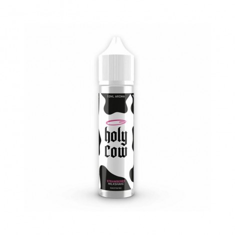 PROHOBITION VAPE - HOLY COW - Strawberry Milkshake Longfill Aroma 10ml mit Steuerzeichen