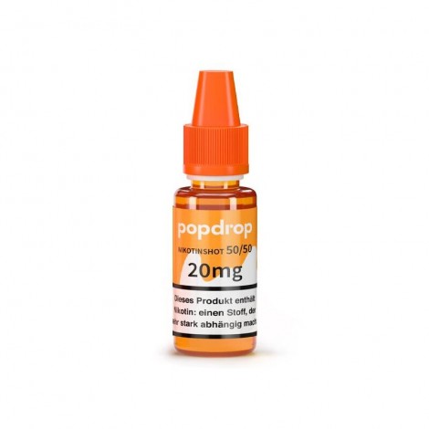 POP DROP Nikotinshot 50/50 20mg mit Steuerzeichen