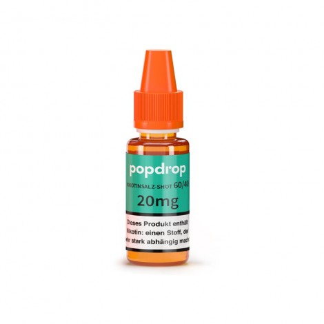 POP DROP Nikotinsalzshot 50/50 20mg mit Steuerzeichen