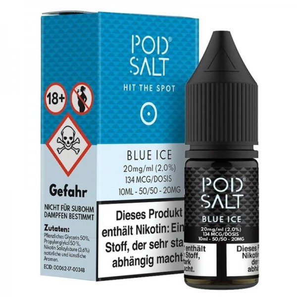 POD SALT Blue Ice Nikotin...