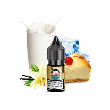 NEBELFEE - FEENCHEN - Käsekuchen Deluxe Nikotinsalzliquid 10ml mit Steuerzeichen