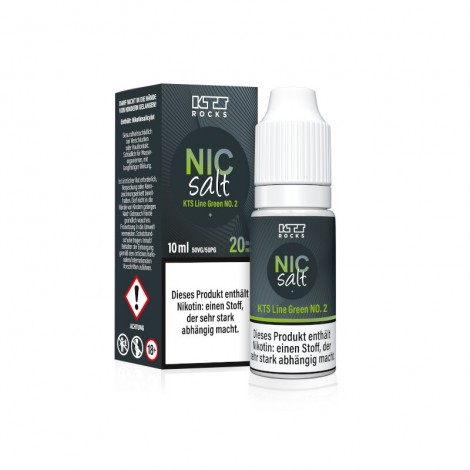 KTS - Line Green NO.2 Nikotinsaltz 20mg/ml 10ml mit Steuerzeichen