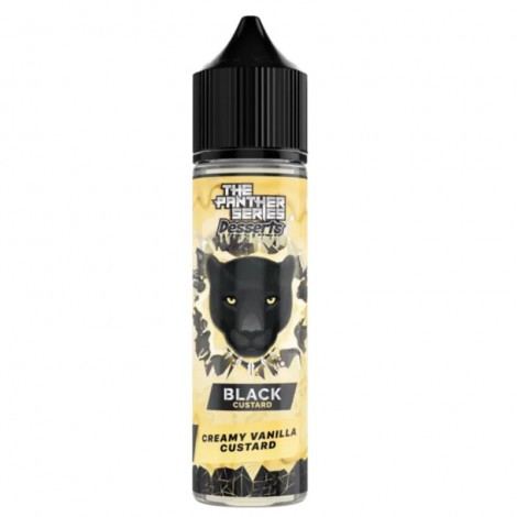 DR. VAPES - THE PANTHER SERIES - Black Custard Longfill Aroma 14ml mit Steuerzeichen