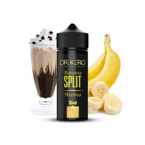 DR. KERO - DAMPFDIDAS - Bananasplit Longfill Aroma mit Steuerzeichen