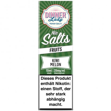 DINNER LADY - KIWI MELON SALT NIC 20mg / 10ml mit Steuerzeichen