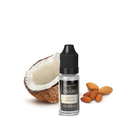 DAMPFWOLKE 7 - Kokos Mandel by DR.KERO Nikotinsalzliquid mit Steuerzeichen