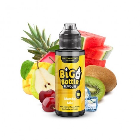 BIG BOTTLE FLAVOURS XL - MAMBO MIX Longfill Aroma 10ml mit Steuerzeichen