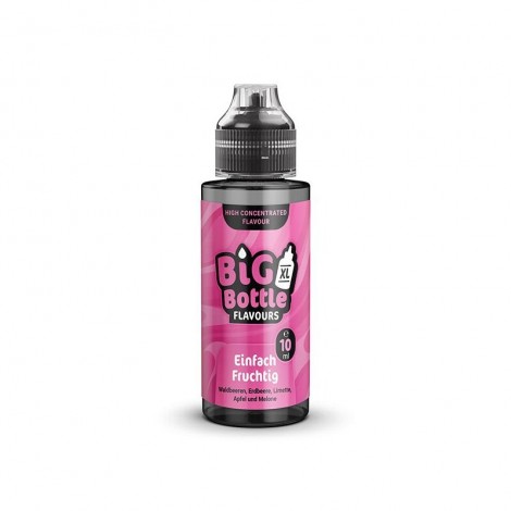 BIG BOTTLE FLAVOURS XL - Einfach Fruchtig 10ml Longfill Aroma mit Steuerzeichen