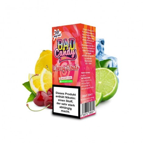 BAD CANDY - Cherry Clouds Nikotinsalz 10ml/10mg mit Steuerzeichen