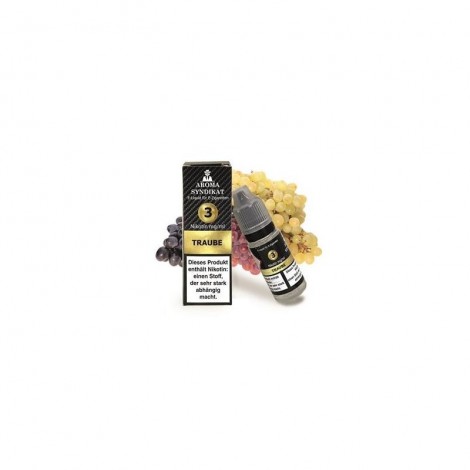 AROMA SYNDIKAT - Traube Liquid 10ml mit Steuerzeichen
