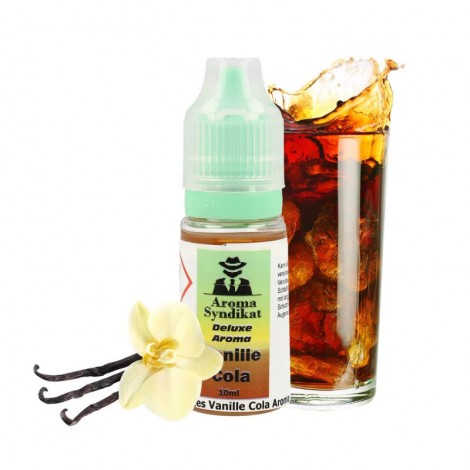 AROMA SYNDIKAT - DELUXE AROMA - VANILLE COLA 10ml Aroma mit Steuerzeichen