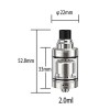 AMBITION MODS - Gage MTL RTA Selbstwickel Verdampfer