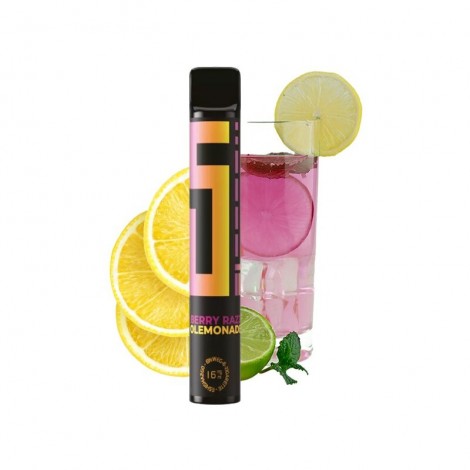 5 ELEMENTS - Berry Razz Olemonade Einweg E-Zigarette mit Steuerzeichen (Nikotinfrei/Nikotinsalz)