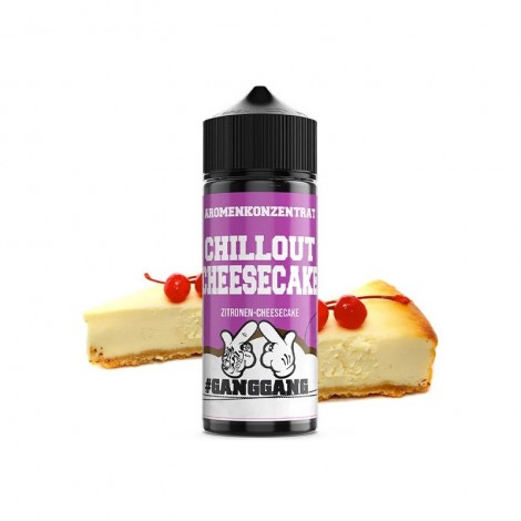 #GANGGANG - Chillout Cheesecake 10ml Longfill Aroma mit Steuerzeichen